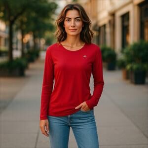 Champion Pink Workout Top Size Medium